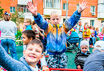 Две новые детские площадки открылись в Голицыно и Кубинке