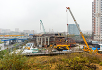 До конца 2016 года строители смонтируют все опорные сооружения эстакады на улице Маковского