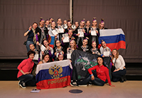 Одинцовская студия современного танца «ART FORCE» заняла второе место на чемпионате мира в Австрии