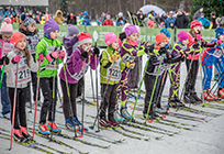Около 1200 лыжников приняли участие в ежегодной Манжосовской гонке