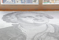 Собранная в Одинцовском районе мозаика с изображением Ломоносова попала в Книгу рекордов Гиннесса