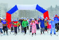 Более 120 человек приняли участие в ежегодной Лыжной гонке в Успенском