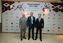 Церемония открытия чемпионата России по вольной борьбе прошла в Одинцово