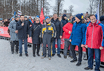 Около 1500 человек приняли участие в юбилейной 50-й Манжосовской лыжной гонке в Одинцово