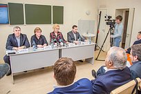В Перхушковской больнице прошло совещание с руководителями медицинских учреждений Одинцовского района