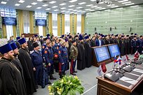 Учебно-методический семинар по взаимодействию РПЦ и Вооруженных Сил прошел в КВЦ «Патриот»