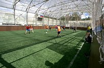 В парке Вооруженных Сил РФ «Патриот» прошли соревнования по мини-футболу и перетягиванию каната
