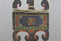 В коллекцию Звенигородского музея поступила оригинальная костромская прялка