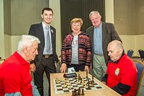 В Одинцово прошёл шахматно-шашечный турнир в рамках проекта «Долголетие в Подмосковье»