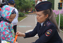 В Одинцовском городском округе прошла акция «Веселый светофор»
