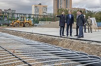 Андрей Иванов: «Реконструкционные работы центрального стадиона в Одинцово завершены на 65 процентов»