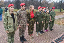 Более 50 юнармейцев Одинцовского округа приняли участие в патриотической игре «Защитники Отечества»