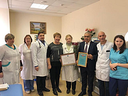 Действующему врачу-терапевту Успенской амбулатории Татьяне Гладовой исполнилось 90 лет