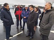 Губернатор Московской области Андрей Воробьев посетил клинический госпиталь «Лапино»