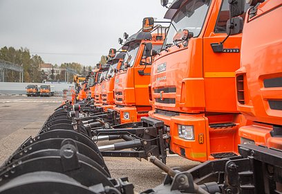 Более 60 единиц специальной техники будут обслуживать дороги Одинцовского округа в зимнее время