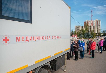 Жители Одинцовского округа смогут в октябре привиться от гриппа возле станции МЦД-1