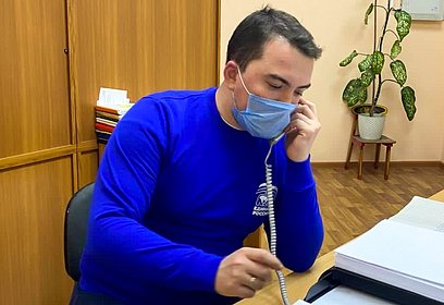 В Одинцовском округе волонтеры помогают в работе Ершовской амбулатории