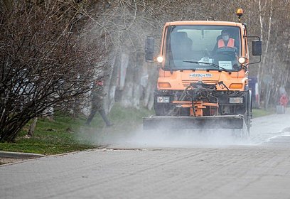 Более 600 километров автомобильных дорог вымоют в Одинцовском округе до 1 мая