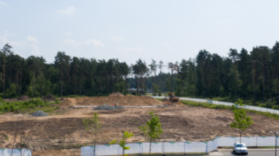 В рамках третьего этапа благоустройства в парке Малевича появится искусственный водопад