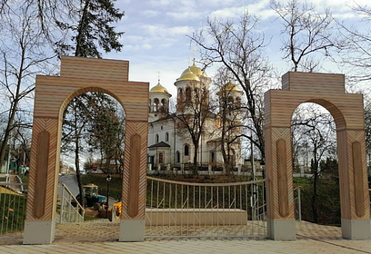 Благоустройство Городского парка в Звенигороде выполнено на 80%
