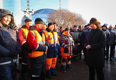 Андрей Воробьев передал Одинцовскому округу 9 единиц новой коммунальной техники