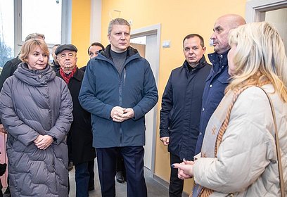 Андрей Иванов проинспектировал ход строительства детского сада на 330 мест в Кубинке