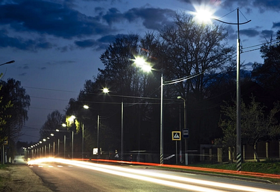 Нарушения работы линий наружного освещения в Одинцовском округе устраняются в двухдневный срок