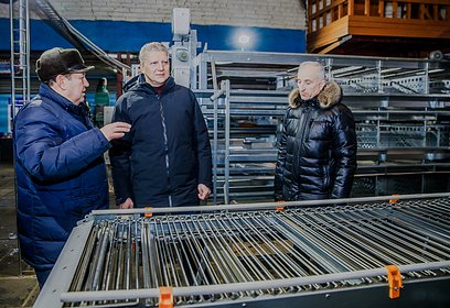 Андрей Иванов осмотрел производственные цеха Голицынского опытного завода средств автоматизации