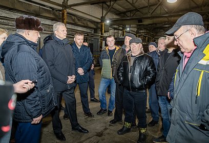 Производственную базу «Мострансавто» в Звенигороде проверил Андрей Иванов