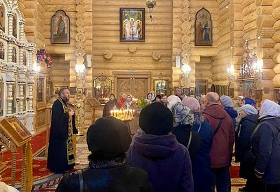 Активисты клуба «Активное долголетие» совершили паломническую поездку в храмовый комплекс села Бушарино