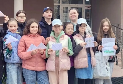Учащиеся из Одинцовского округа побывали в Звенигородском объединении волонтёров «ZOV»