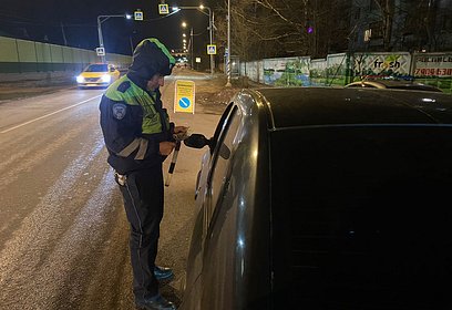 На территории Одинцовского городского округа прошёл профилактический рейд «Нетрезвый водитель».