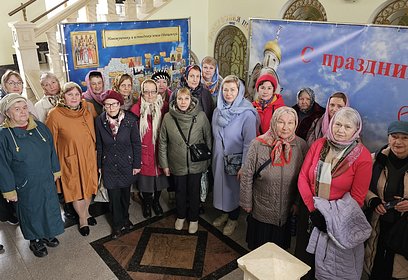 Члены одинцовского клуба «Активное долголетие» посетили Георгиевский кафедральный собор