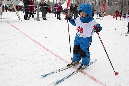 Почти тысяча лыжников приняла участие в ежегодной Манжосовской гонке