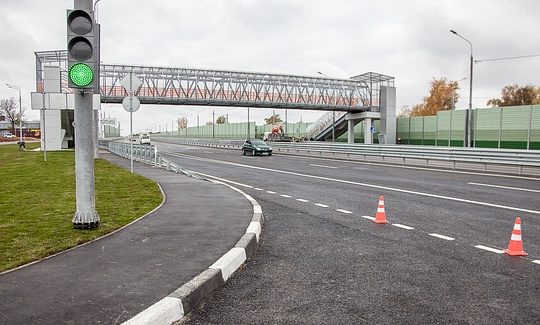 Путепровод в Перхушково полностью открыт для проезда
