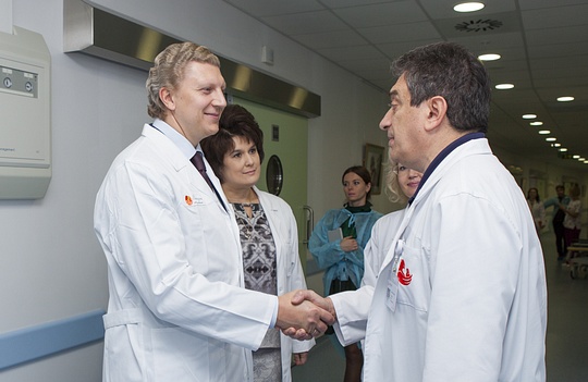 Госпиталь «Лапино» и государственные медучреждения Одинцовского района будут обмениваться опытом, Андрей ИВАНОВ