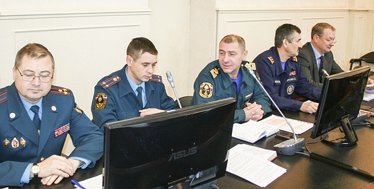 Заседание комиссия по предупреждению и ликвидации чрезвычайных ситуаций состоялось в Одинцово