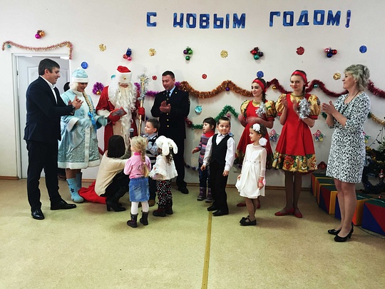 Акция «Полицейский Дед Мороз» прошла в Одинцовском районе