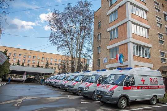 Автопарк Одинцовской станции скорой медицинской помощи пополнился новыми машинами