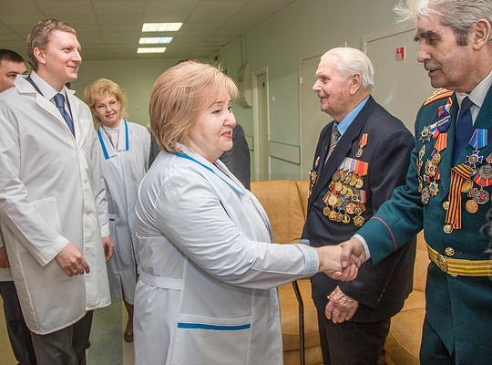 Первые в Подмосковье палаты для ветеранов открылись в Одинцовском районе