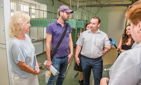 Общественники проверили ход ремонта детской поликлиники в Одинцово