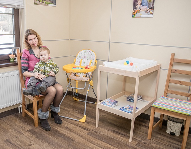 Комната матери и ребенка открылась в Одинцовском парке культуры, спорта и отдыха