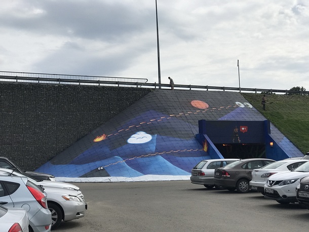Новое масштабное граффити появилось в Одинцово, Июнь