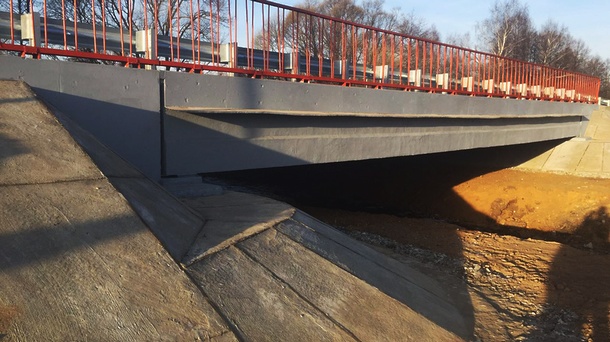 В Одинцовском районе отремонтировали мост через реку Сторожку, Ноябрь