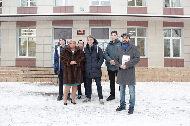 Одинцовские молодогвардейцы проверили готовность избирательных участков, Январь