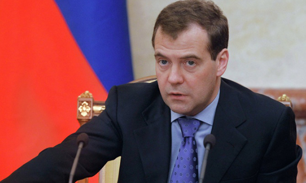 Премьер-министр Дмитрий Медведев, Январь