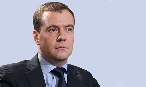 Председатель Правительства РФ Дмитрий Медведев, Февраль