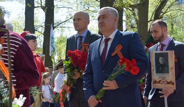 Дмитрий Голубков принял участие в памятном митинге в поселке ВНИИССОК, Май