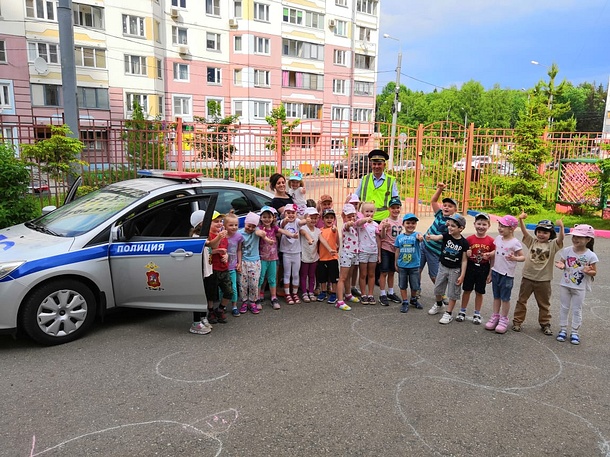 В дошкольных учреждениях Одинцовского городского округа прошел урок ПДД, Июнь