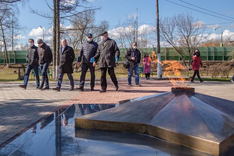 К 9 мая в Одинцово реконструируют два мемориала — комплекс «Вечный огонь» и памятник в Мамоново, Апрель